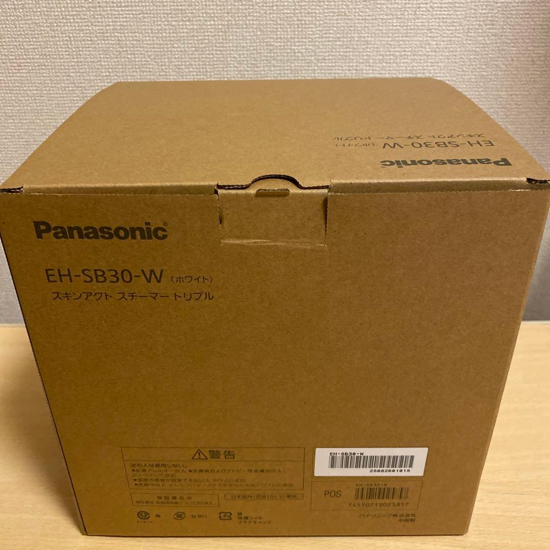 【保証期間内】Panasonic スキンアクト　スチーマー　EH-SB30-W