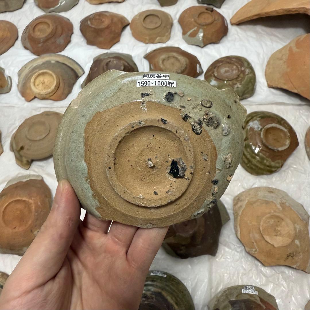 古唐津 陶片46点 原明窯 山瀬窯 小森谷窯 阿房谷窯 錆谷窯など まとめ売り