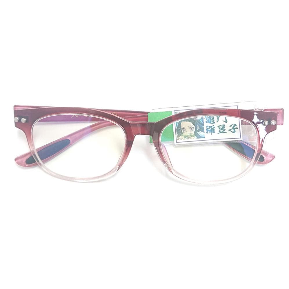 鬼滅の刃 竈門禰豆子 メガネ PCメガネ 折りたたみケース 巾着 送料無料
