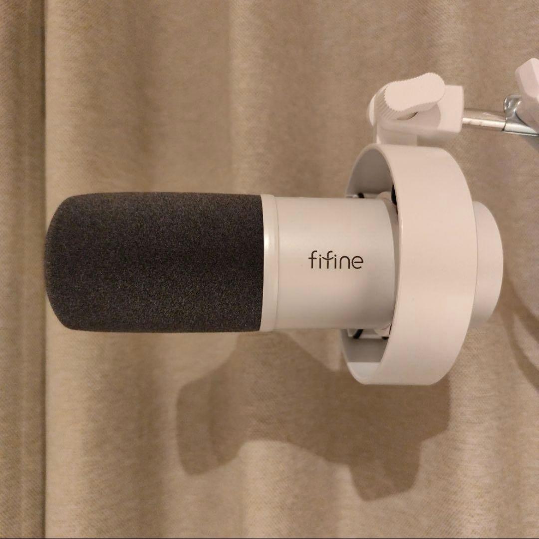 FIFINE K688CTW マイクアーム付き