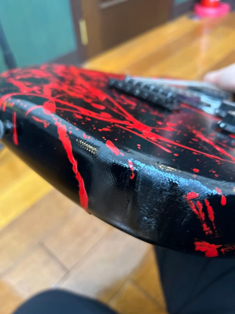 ラスト出品限定価格RATTウォーレン風ギターショップオリジナルカスタムギター！！