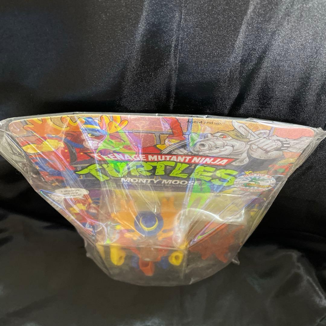 【未開封】TMNT Monty Moose タートルズ フィギュア プレイメイツ