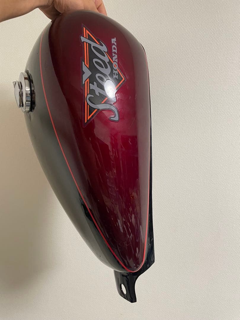 Honda Steed タンク 赤/黒