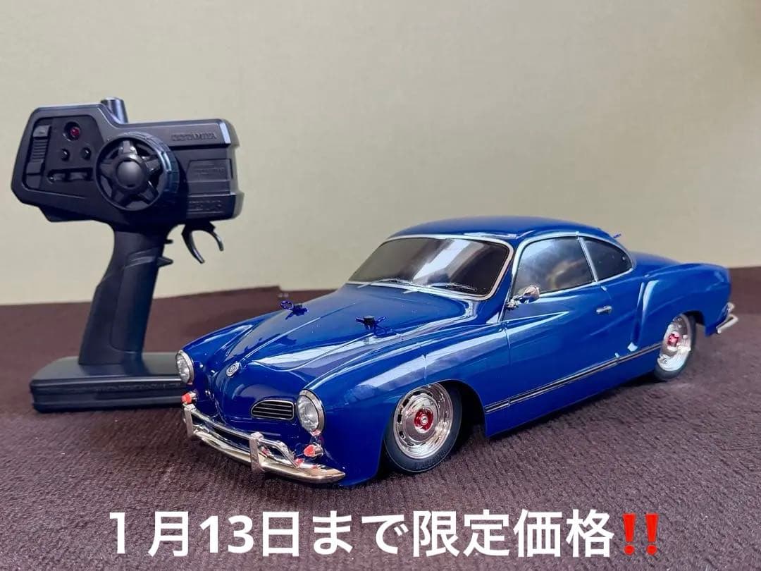 タミヤ M-06 シャーシ カルマンギア フルセット 組立済完成品