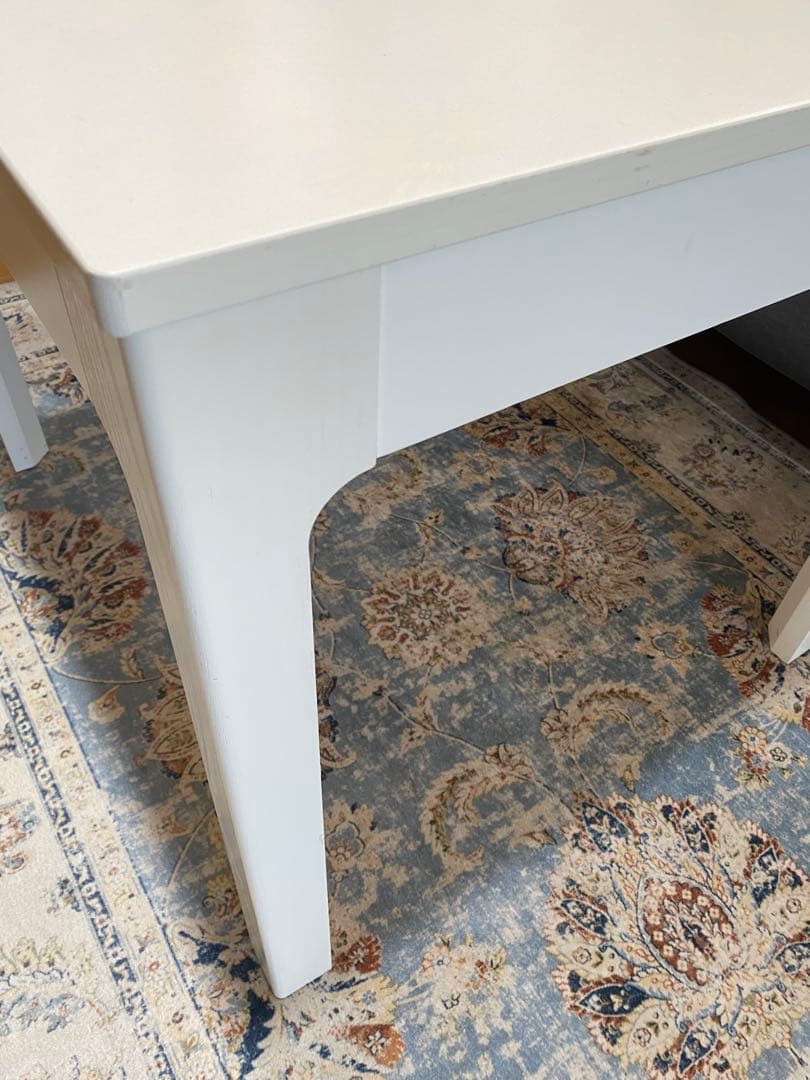 【ソファに合う】IKEAテーブル　高さ低め　65cm カフェテーブル　伸長できる