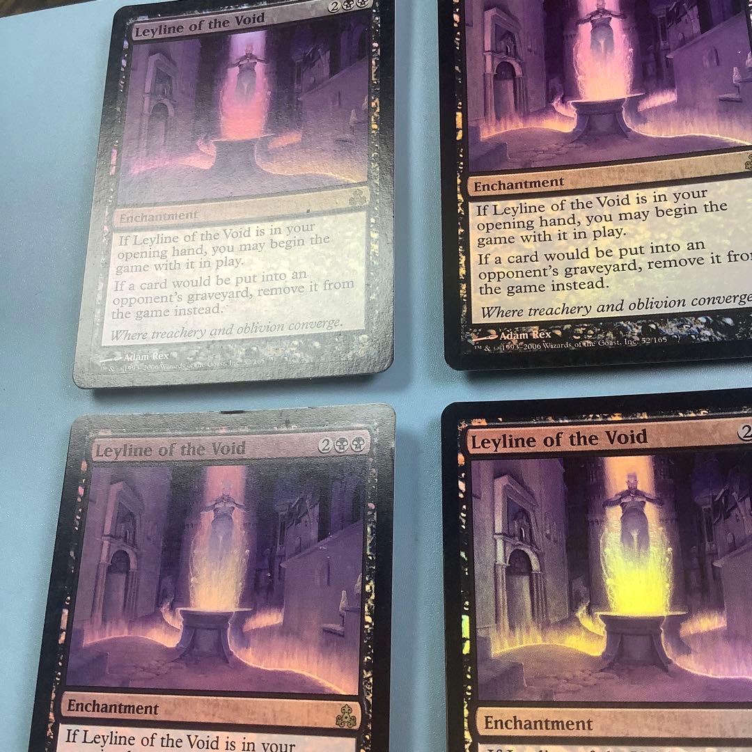 虚空の力線/Leyline of the Void GPT英語foil4枚セット