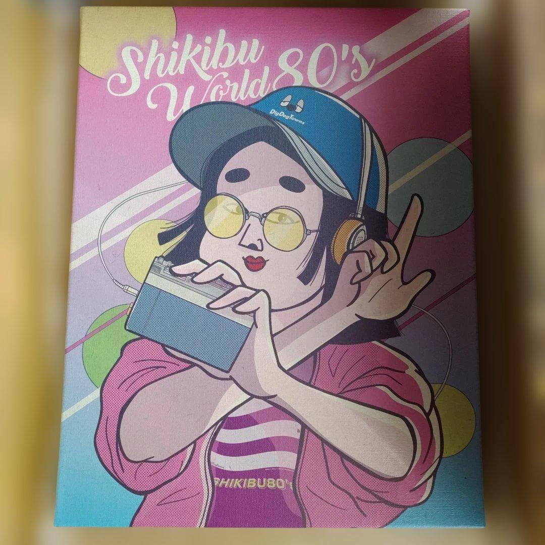 ポジティブしきぶちゃん　キャンバスアート