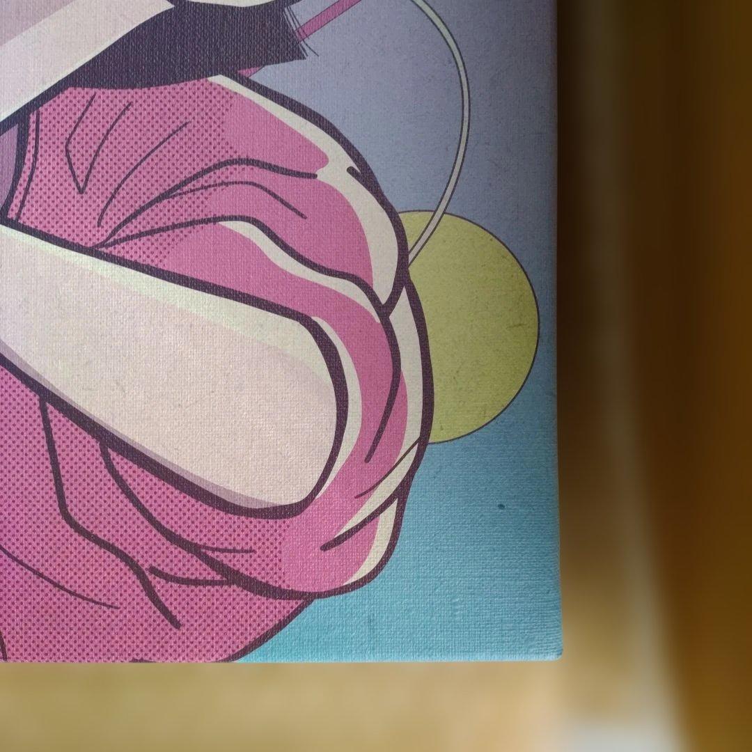 ポジティブしきぶちゃん　キャンバスアート