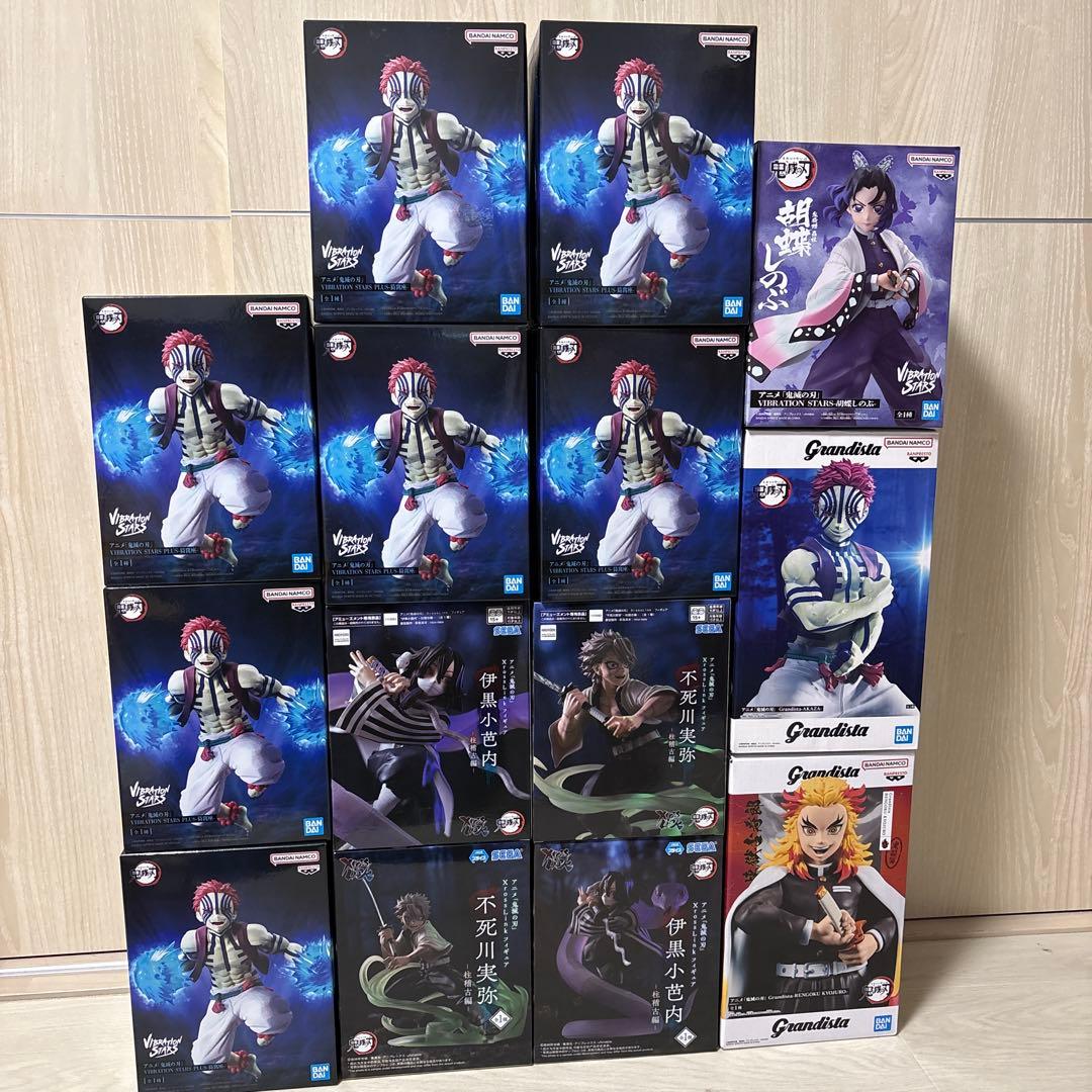 鬼滅の刃　フィギュア　まとめ売り　猗窩座　しのぶ　伊黒　煉獄　不死川