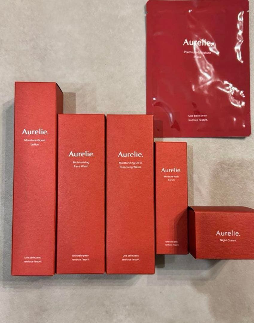 MEGUMI♡Aurelie６点♡プレミアム集中ケアセット♡オレリー