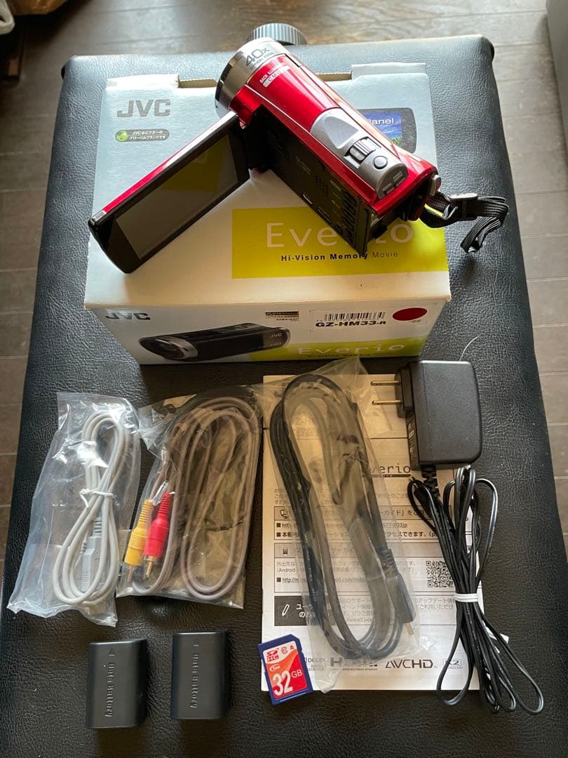 JVC Everio GZ-HM33 ビデオカメラ