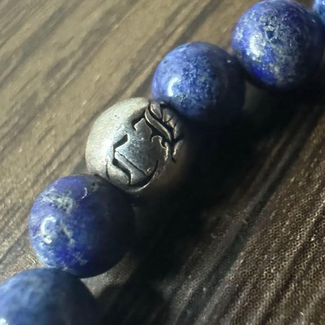 ■ Chrome Hearts ビーズ ブレスレット クロスボール ■ 天然石