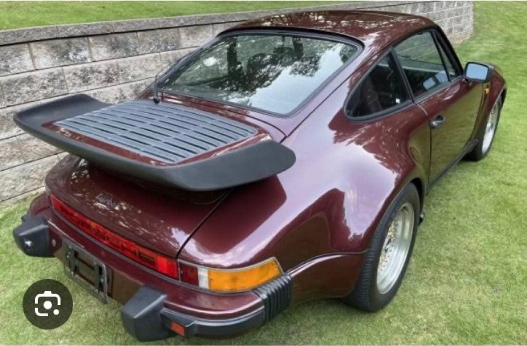 制作依頼　参考画像　ポルシェ 911 ターボ　バーガンディ