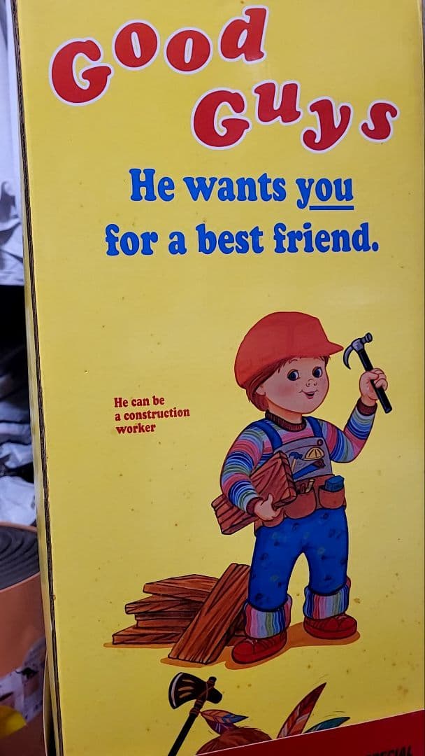 heyco公式アカウント01　メディコムトイ　ライフサイズ チャッキー