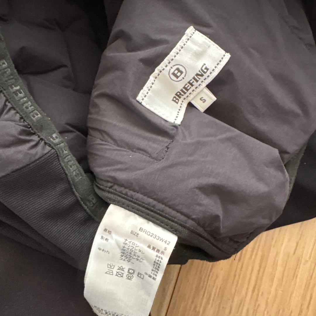 ブリーフィングレディースs防寒ジャケットダウン美品