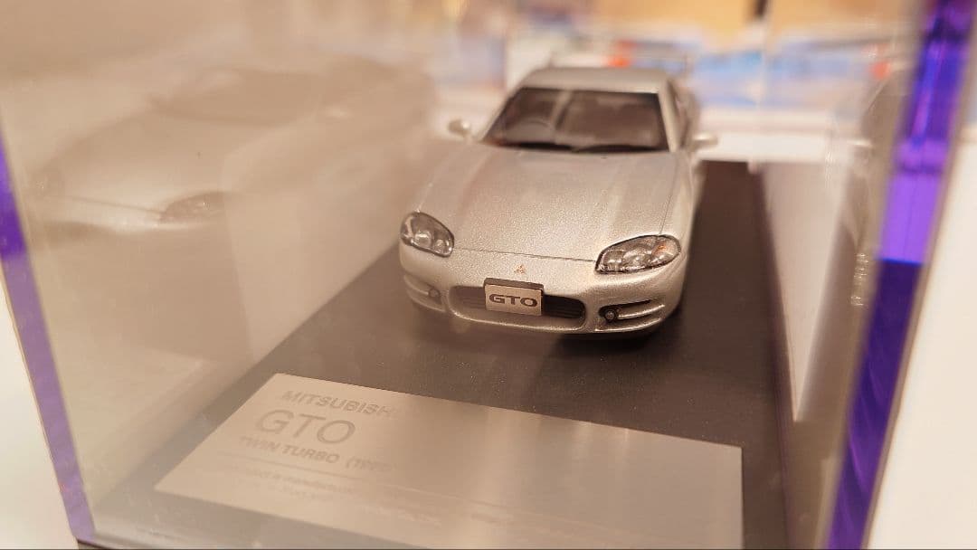 1/43 ハイストーリー 製　三菱GTO MR ミツビシレーシング 3000GT