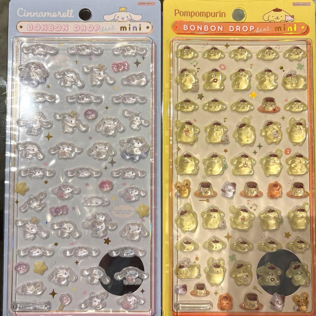 ボンボンドロップシール　サンリオ　ミニ