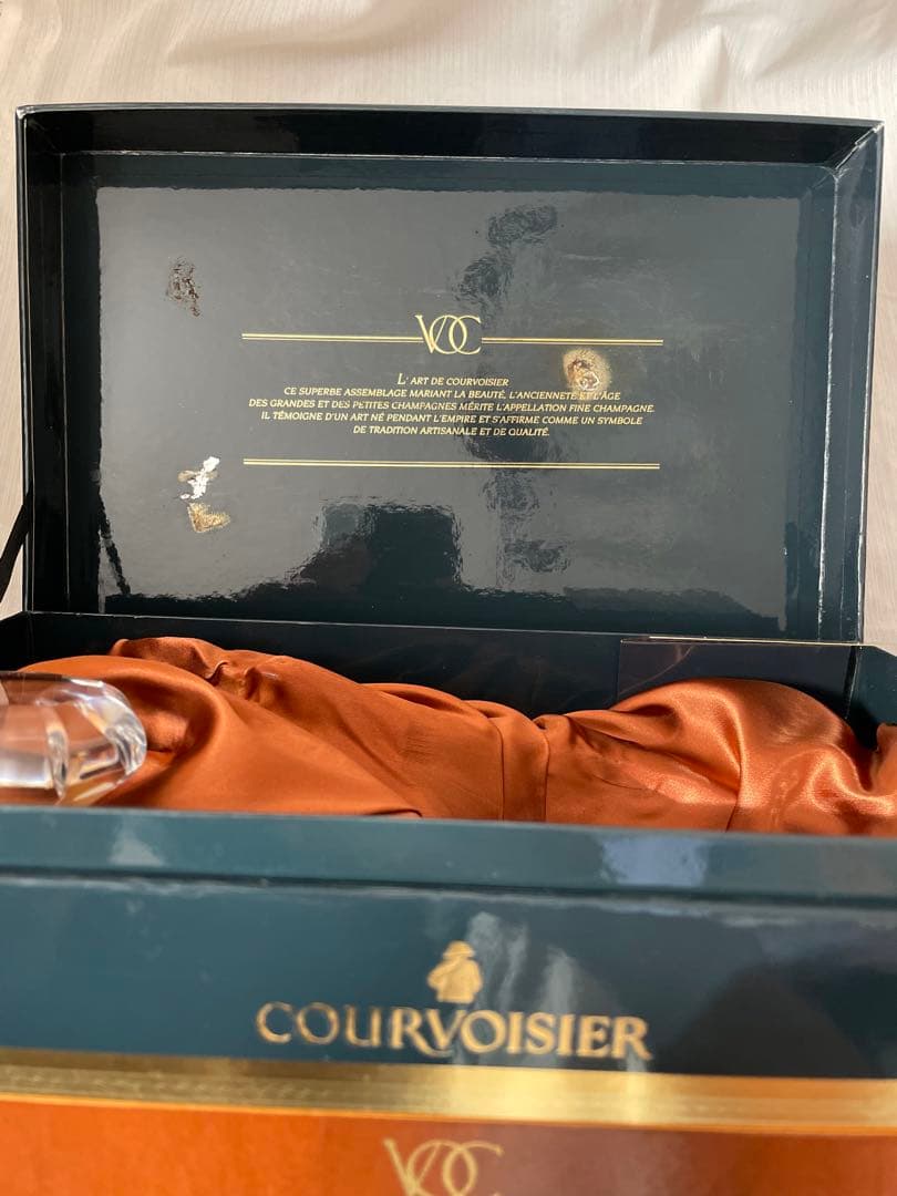 バカラボトル　クロボアジェVOC【未開封】750ml ブランデー　替え栓・箱付き