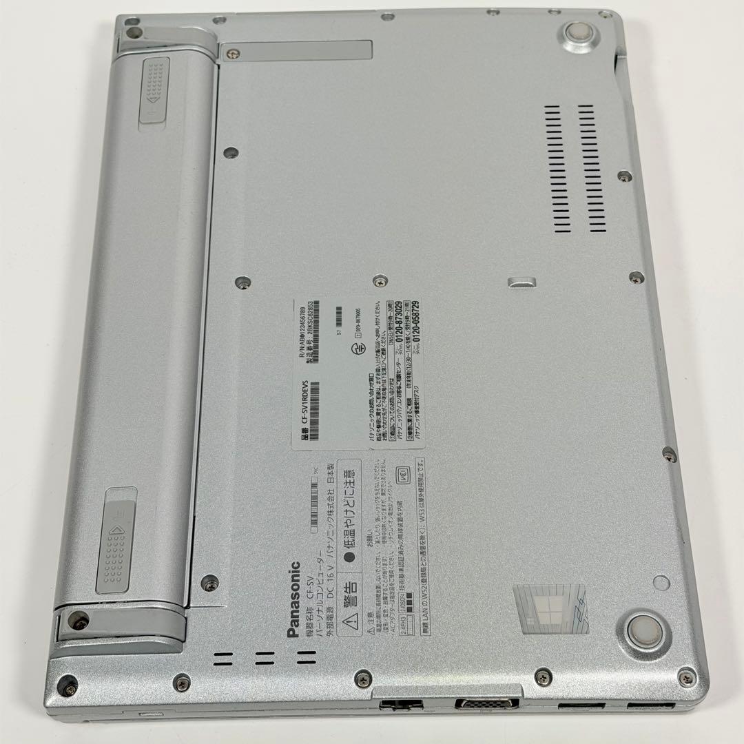 38.レッツノートCF-SV1 /8G/SSD512GB/Office2024