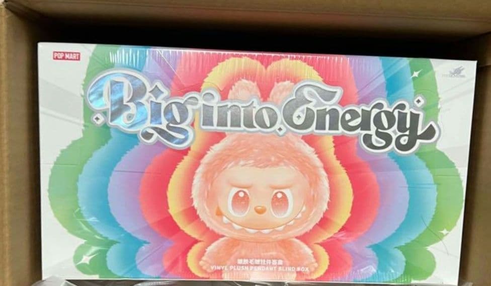 THEMONSTERS ビッグイントゥエナジー ぬいぐるみ [アソートボックス]