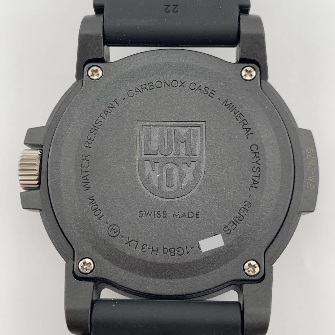 7-4914 LUMINOX 0320 クォーツ 100M腕時計 ブラック