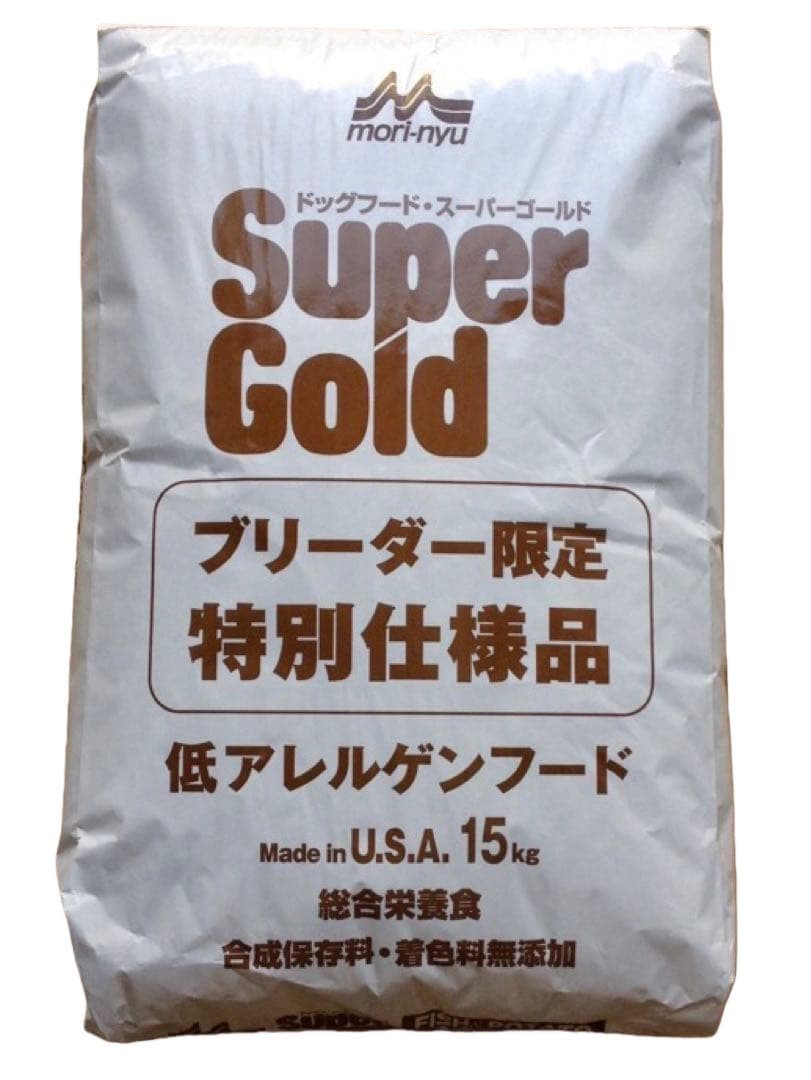 モリニュ Super Gold 低アレルゲンフード 15kg