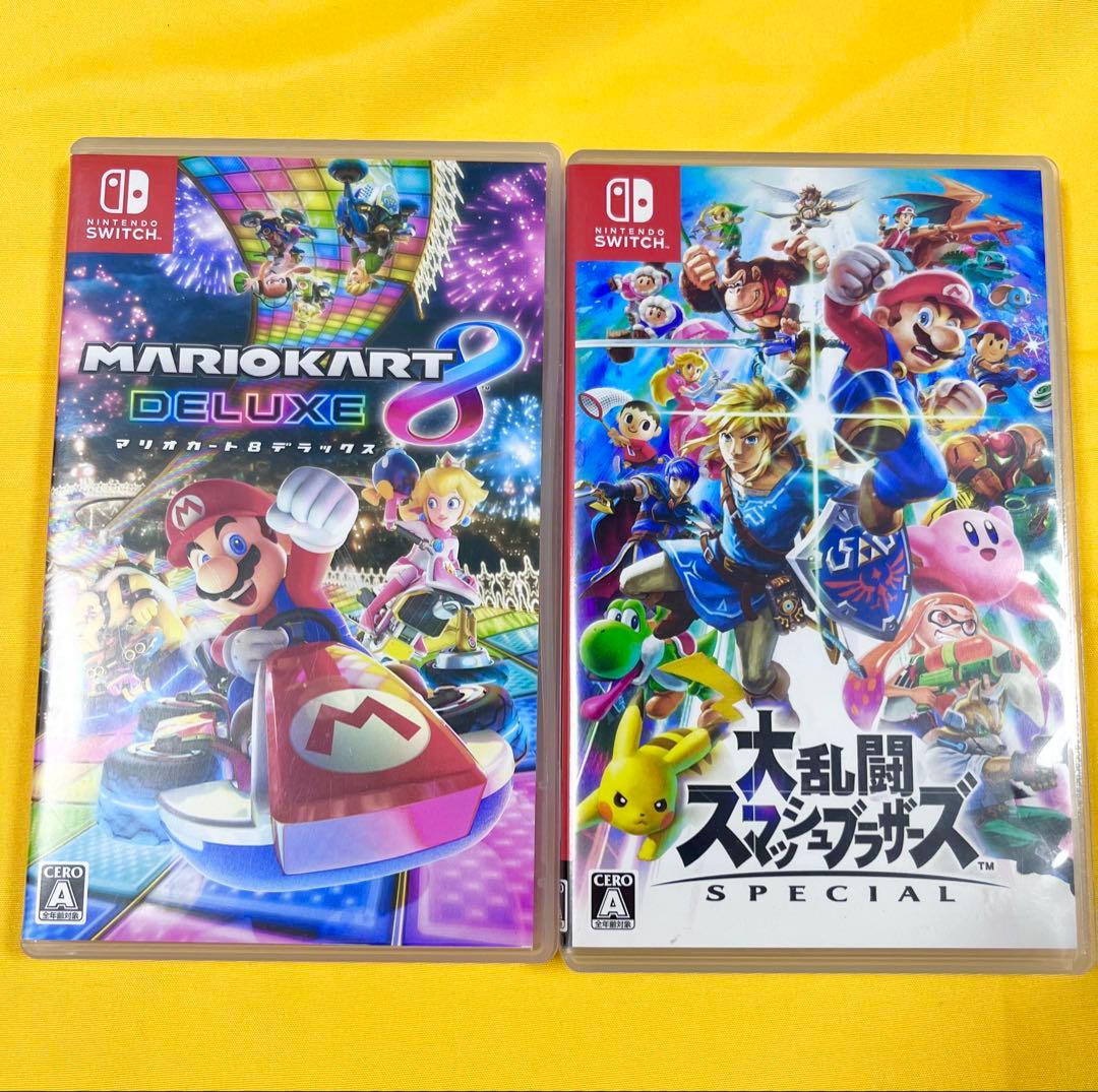 【値引き中】マリオカート8 DX& 大乱闘スマッシュブラザーズ SPECIAL
