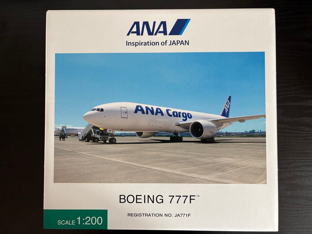 【新品】モデルプレーンANA Cargo 777F スケール1:200