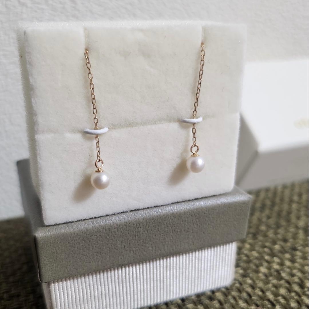 ete K10YG パール アメリカンピアス