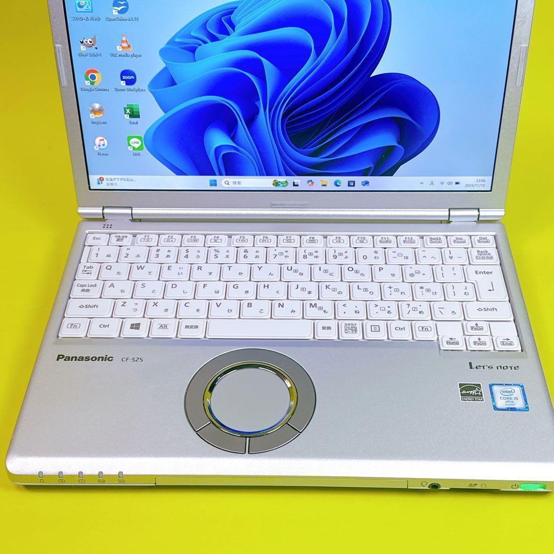 Word Excel⭐️SSD⭐️i5 win11 ノートパソコン カメラ軽量