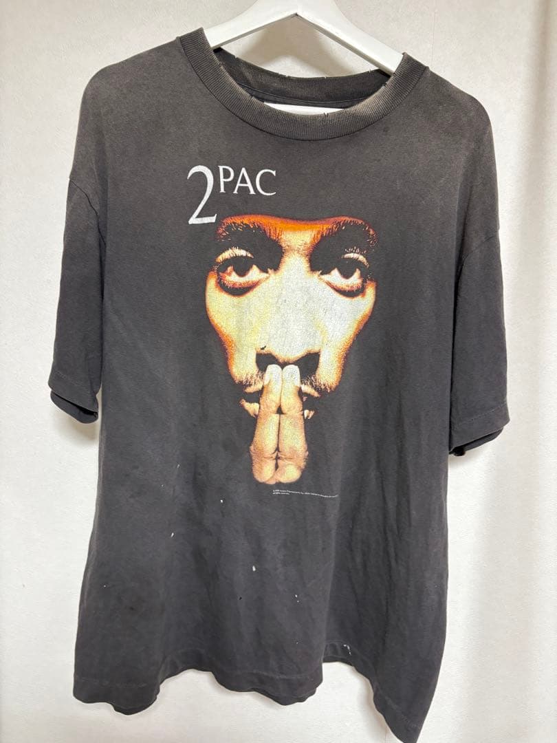 トップス SAINT Mxxxxxx x 2PAC SS Tee \
