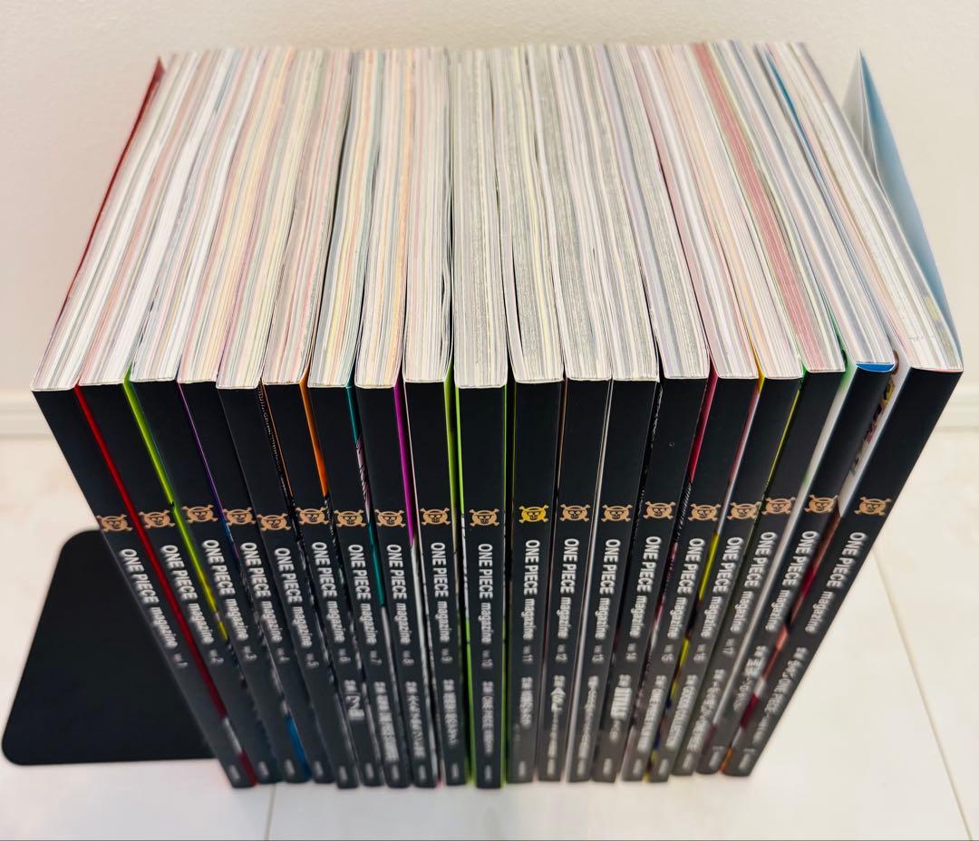 ワンピースマガジン1〜19全巻セット　全付録付き