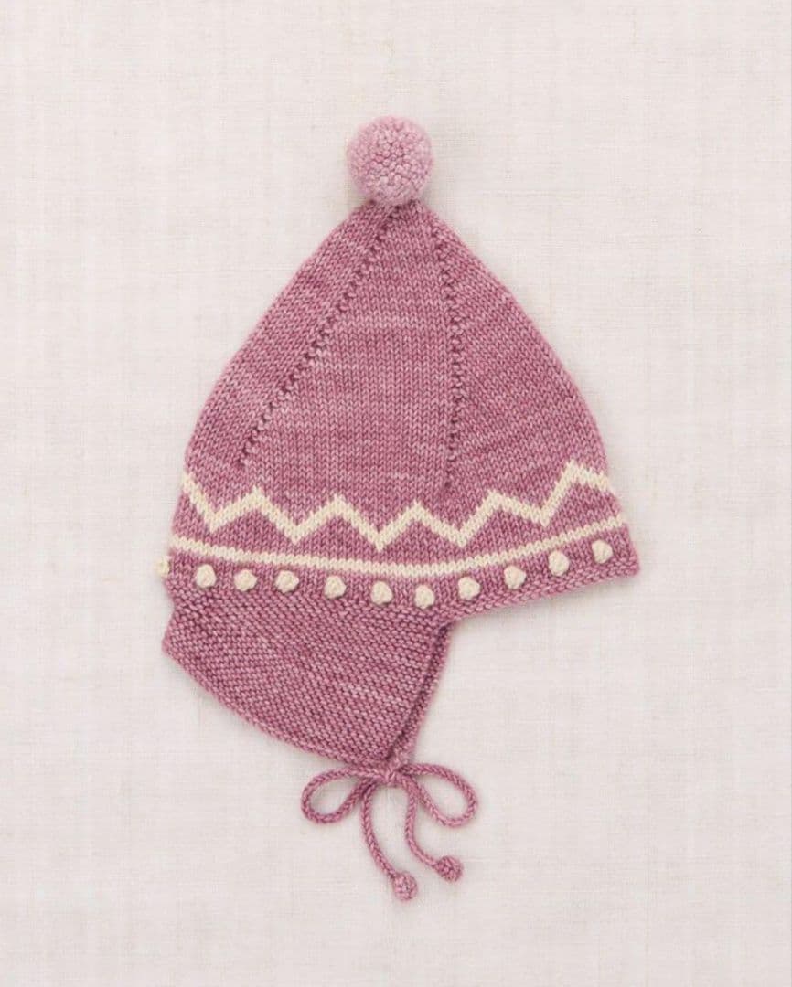 misha＆puff　zigzag pointy peak hat 2-4y