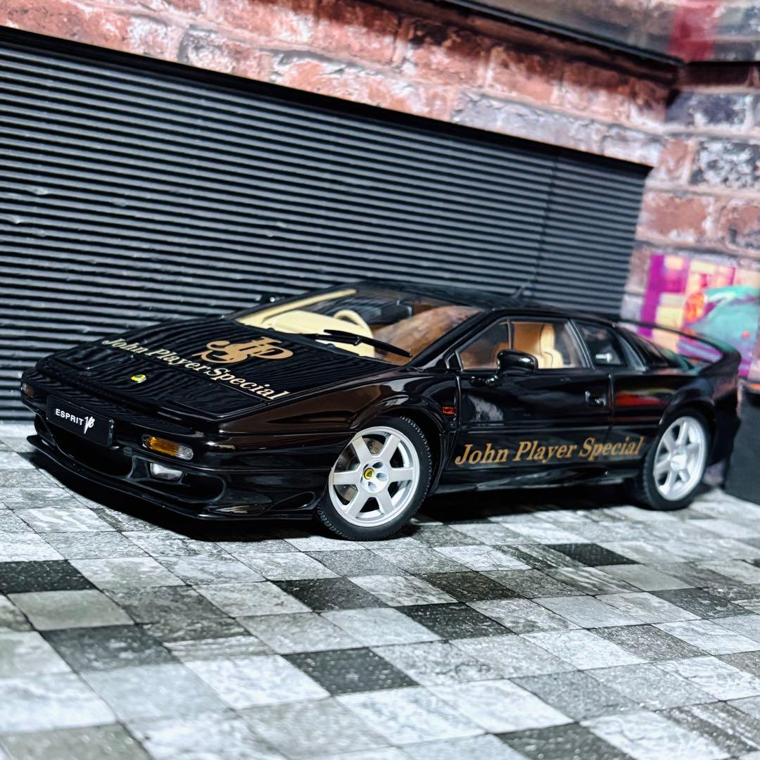 デカール加工品 1/18 AUTOart ロータス エスプリ V8 SE JPS