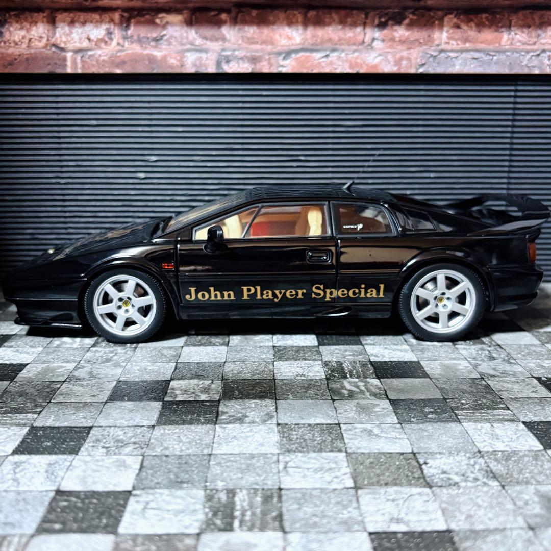 デカール加工品 1/18 AUTOart ロータス エスプリ V8 SE JPS