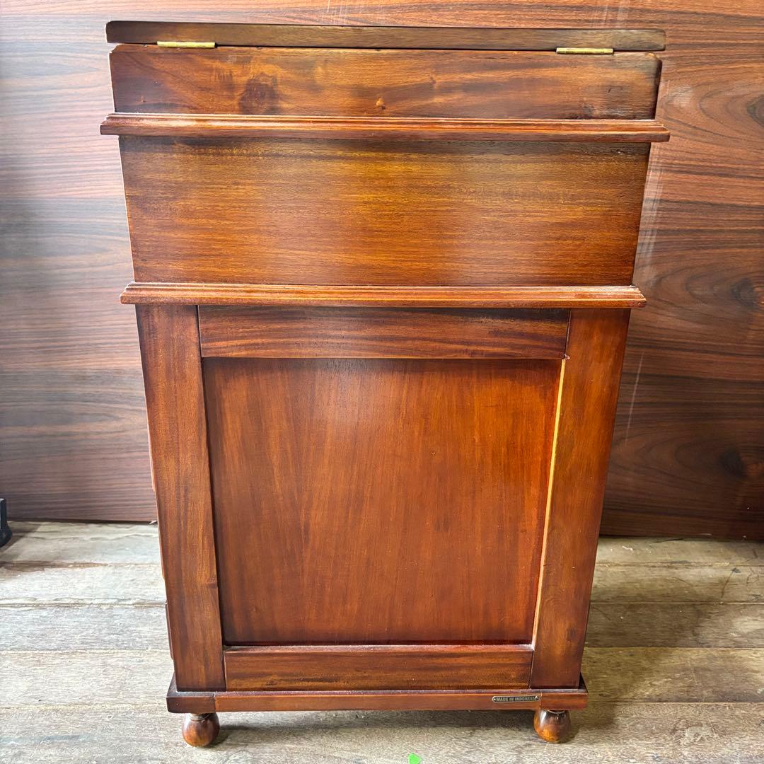 アンティーク調 ミニドレッサーチェスト 鏡台 マホガニー 英国