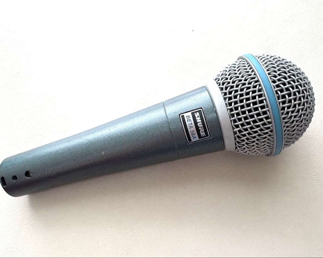 SHURE BETA58A｜プロ定番ボーカルマイク｜純正ホルダー付・動作確認済