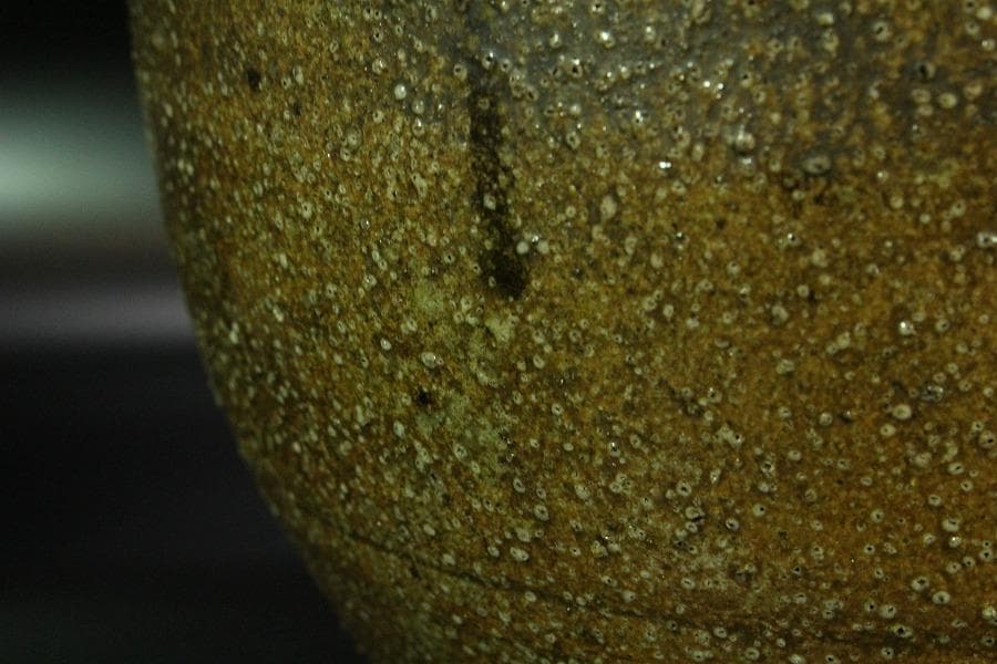 古い 信楽 茶壷 六古窯(K-XA845)