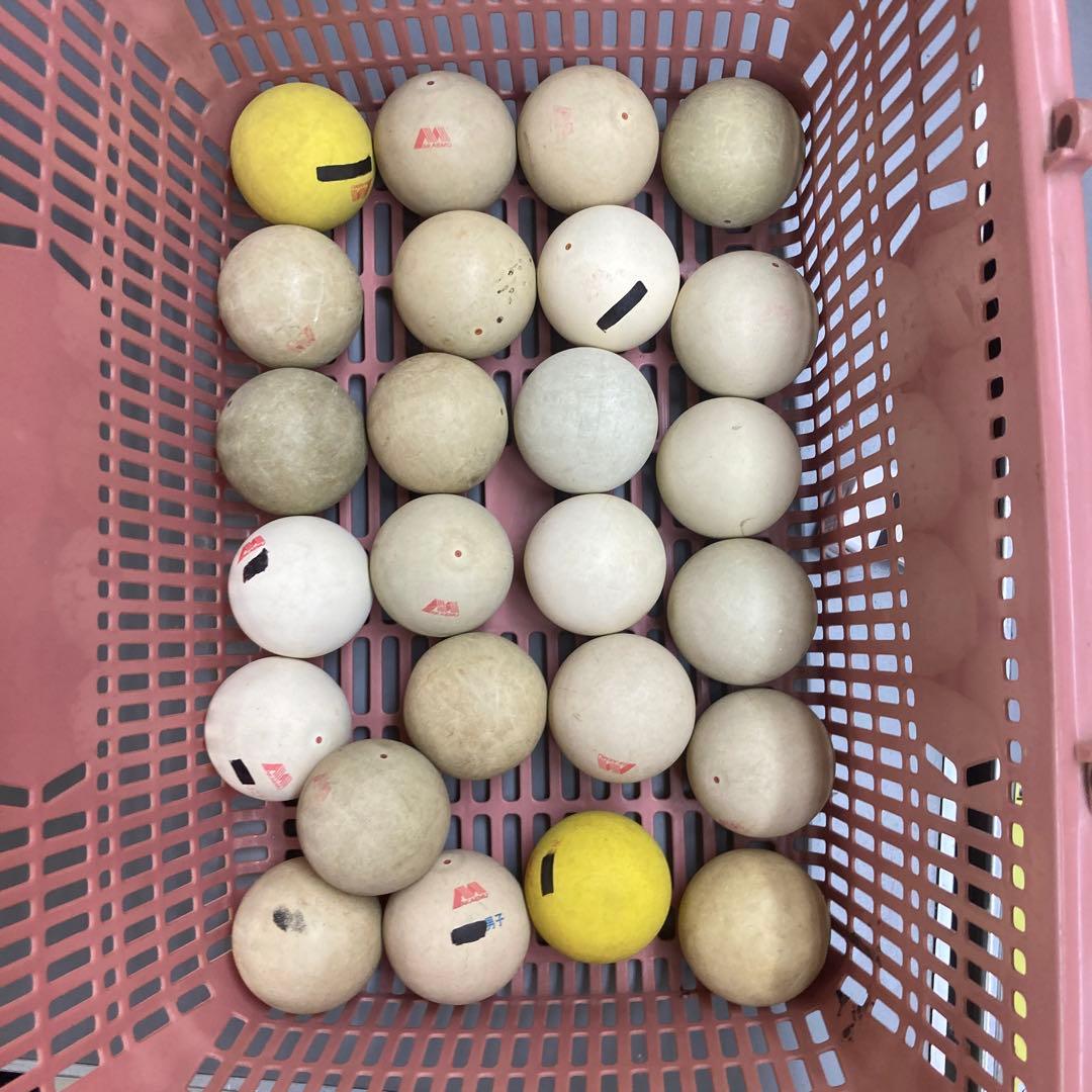 ソフトテニスボール　中古　72球