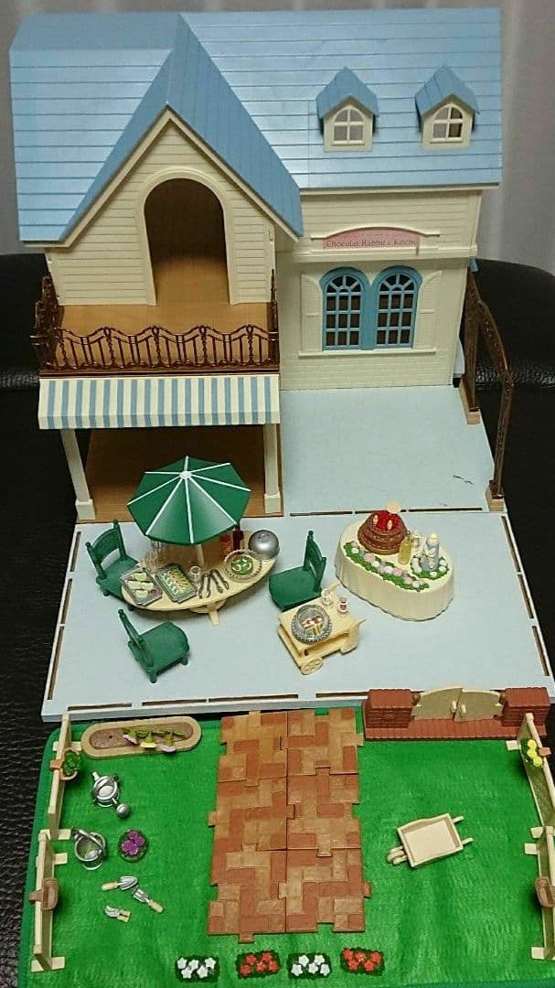 シルバニア＊お家はすてきなあこがれのお店～スペシャルパーティーセット&ガーデン