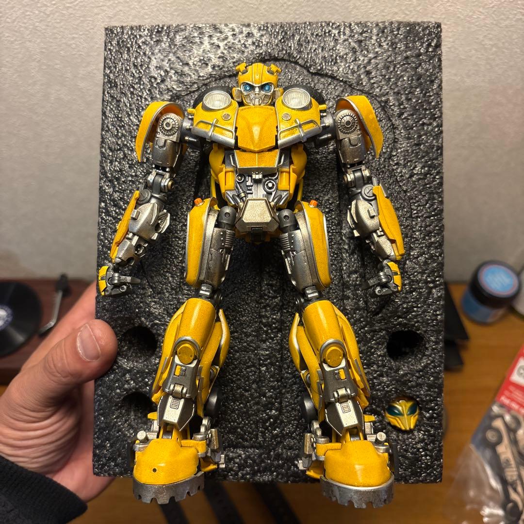 TRANSCRAFT T02 バンブルビー似　初回汚し塗装有　ロボットフィギュア