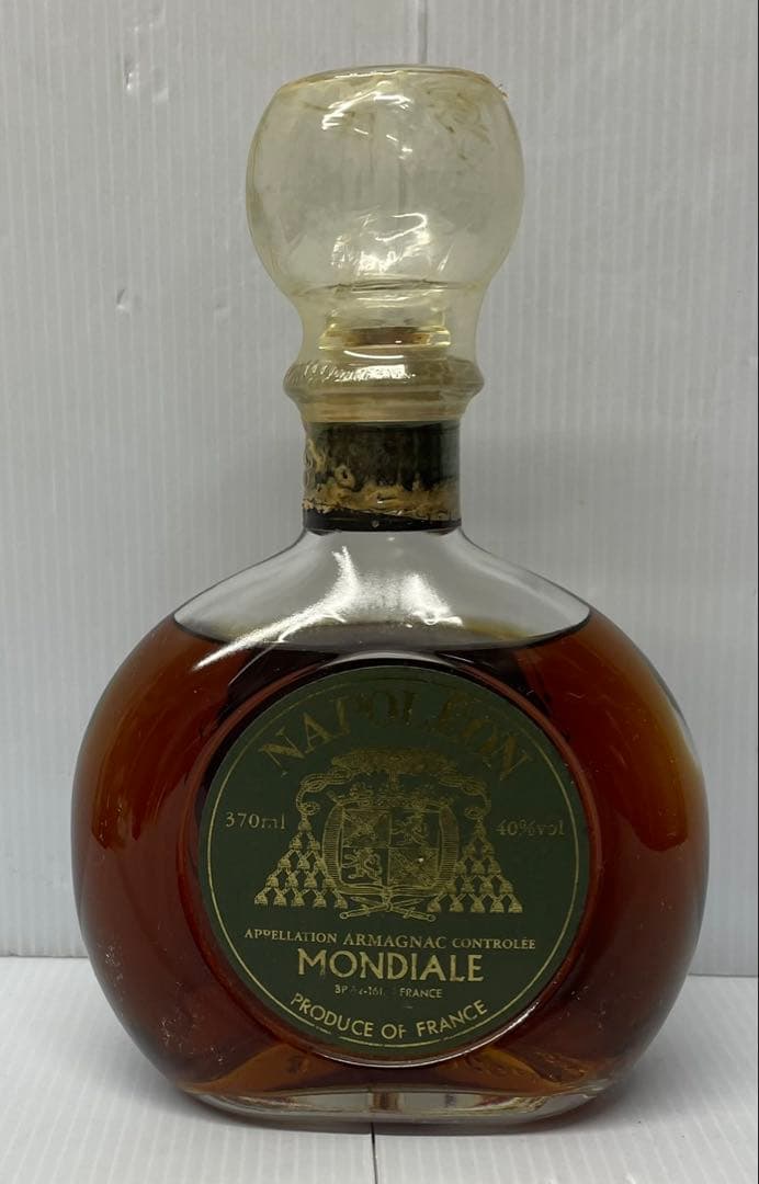 【未開栓】ナポレオン　モンデールアルマニャックブランデー370ml 40% 古酒