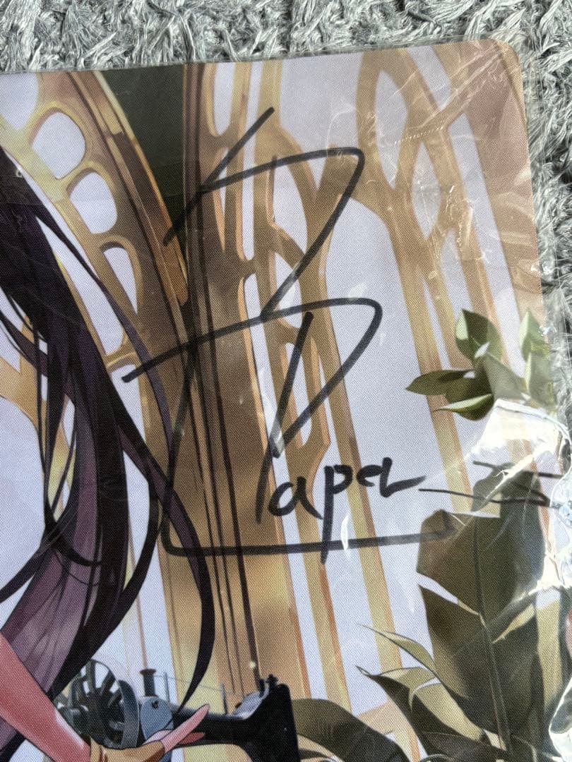 ブラウンダスト2 Browndust2プレミアムデスクマット サイン入り 当選品