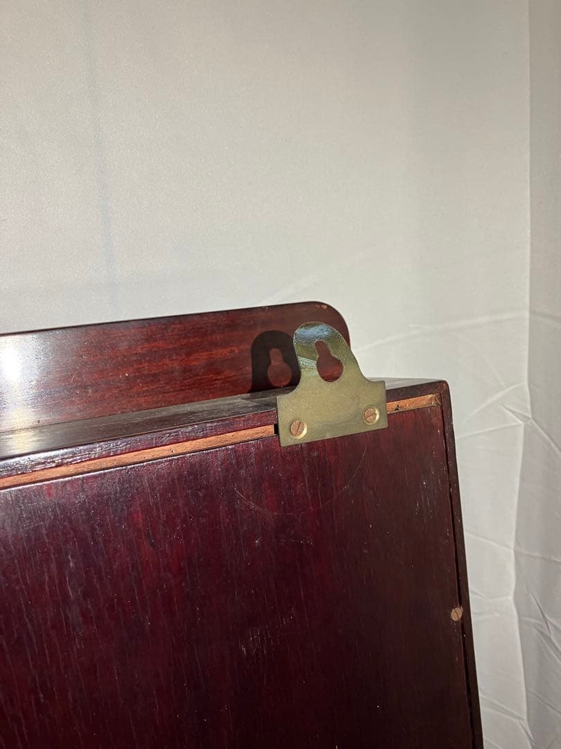 【Y1004】飾り棚 唐木 中国 古美術 アンティーク ビンテージ 鏡 壁掛け