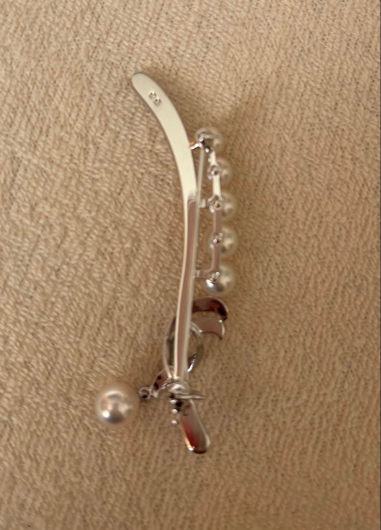 メ*3様 MIKIMOTO ミキモト アコヤ真珠　パール　ブローチ　シルバー　美