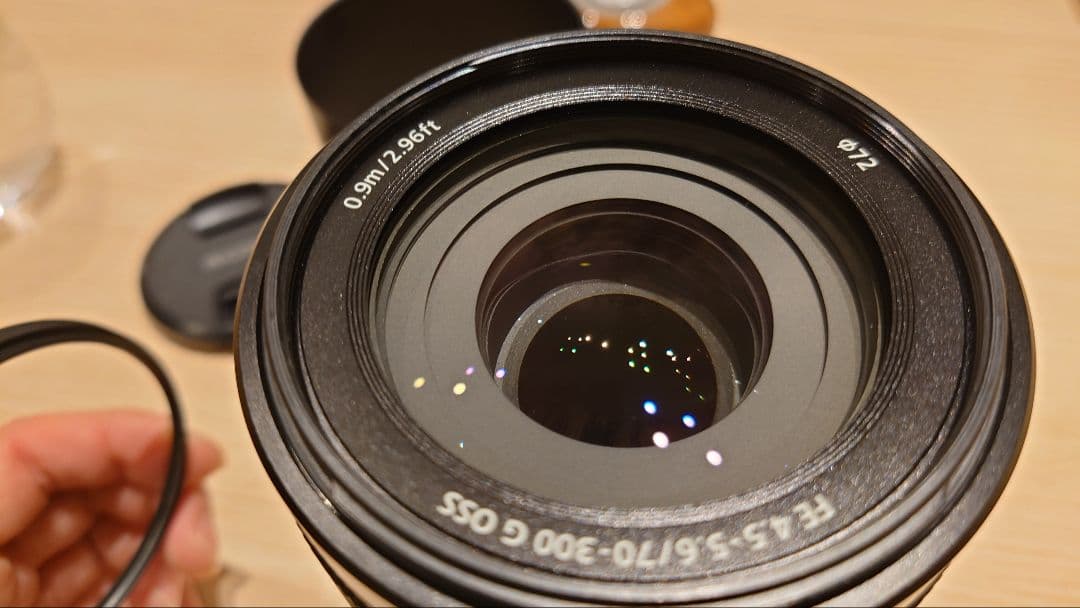 SONY SEL70300G 70-300mm ズームレンズ　α7シリーズ