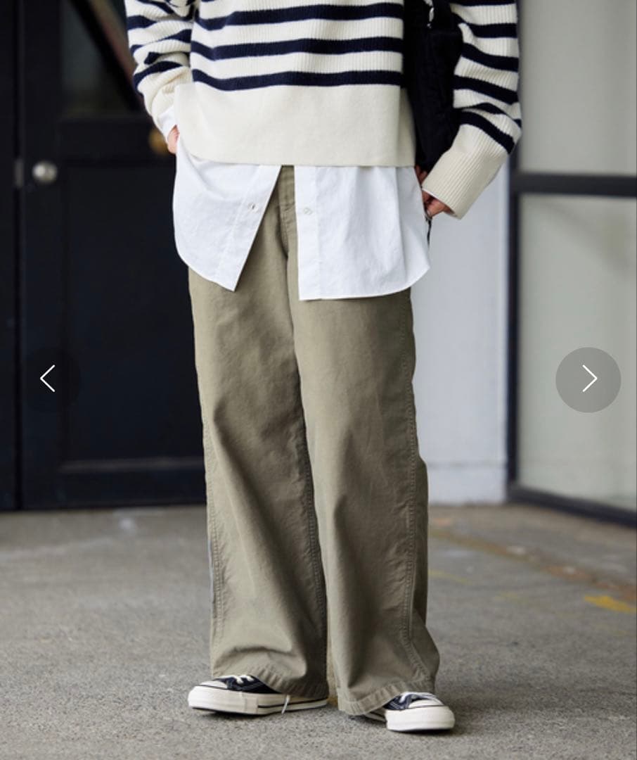 フレームワーク ムラバックサテンベイカーパンツ 38