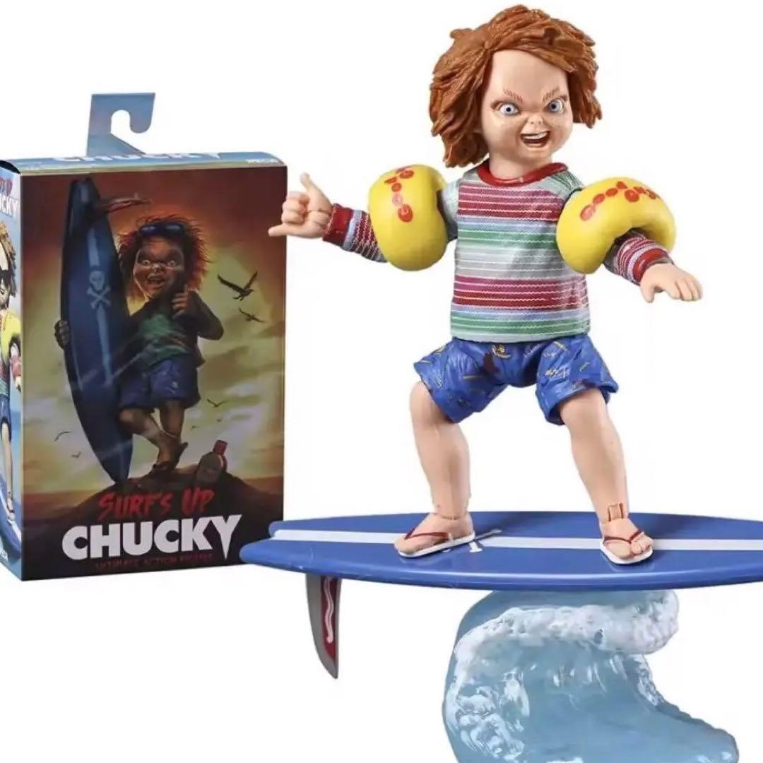 新品　NECA Chucky チャッキー　サーフズアップ　ネカ　フィギュア
