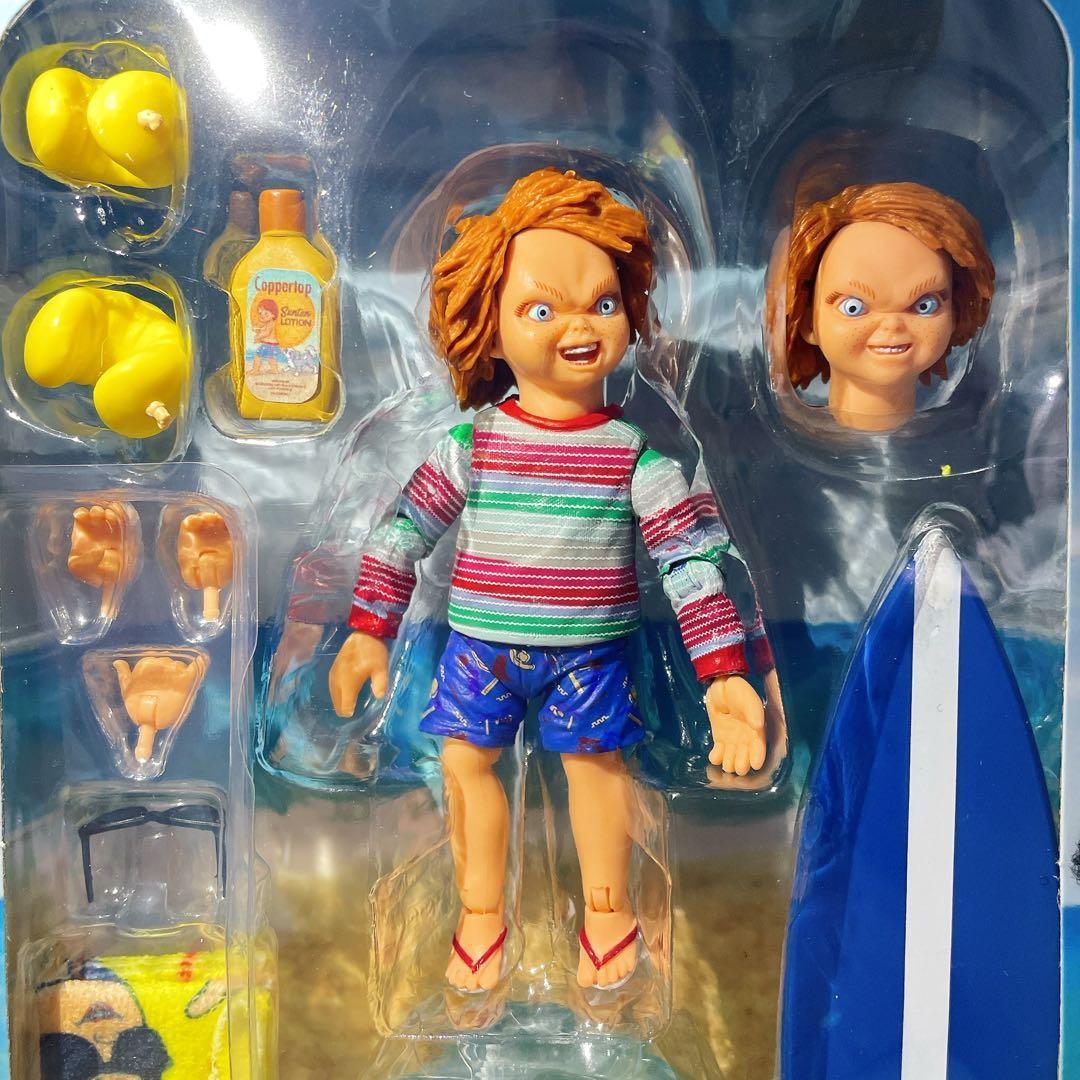 新品　NECA Chucky チャッキー　サーフズアップ　ネカ　フィギュア