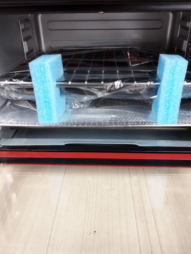 シロカ オーブン ブラック/レッド　未使用